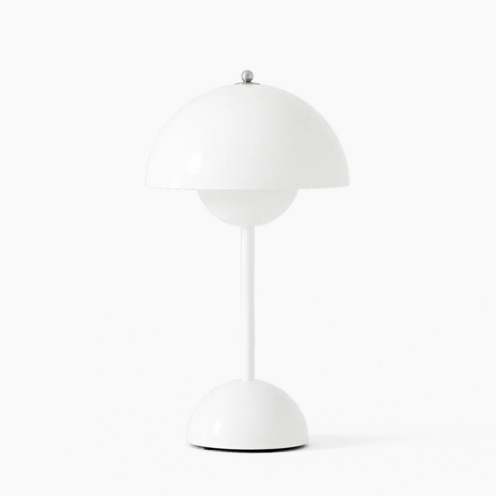 Scandinavian Mushroom Bud Silhouette Rechargeable Touch Control Table Lamp