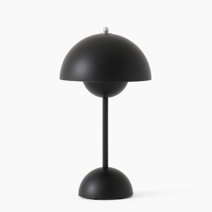 Scandinavian Mushroom Bud Silhouette Rechargeable Touch Control Table Lamp