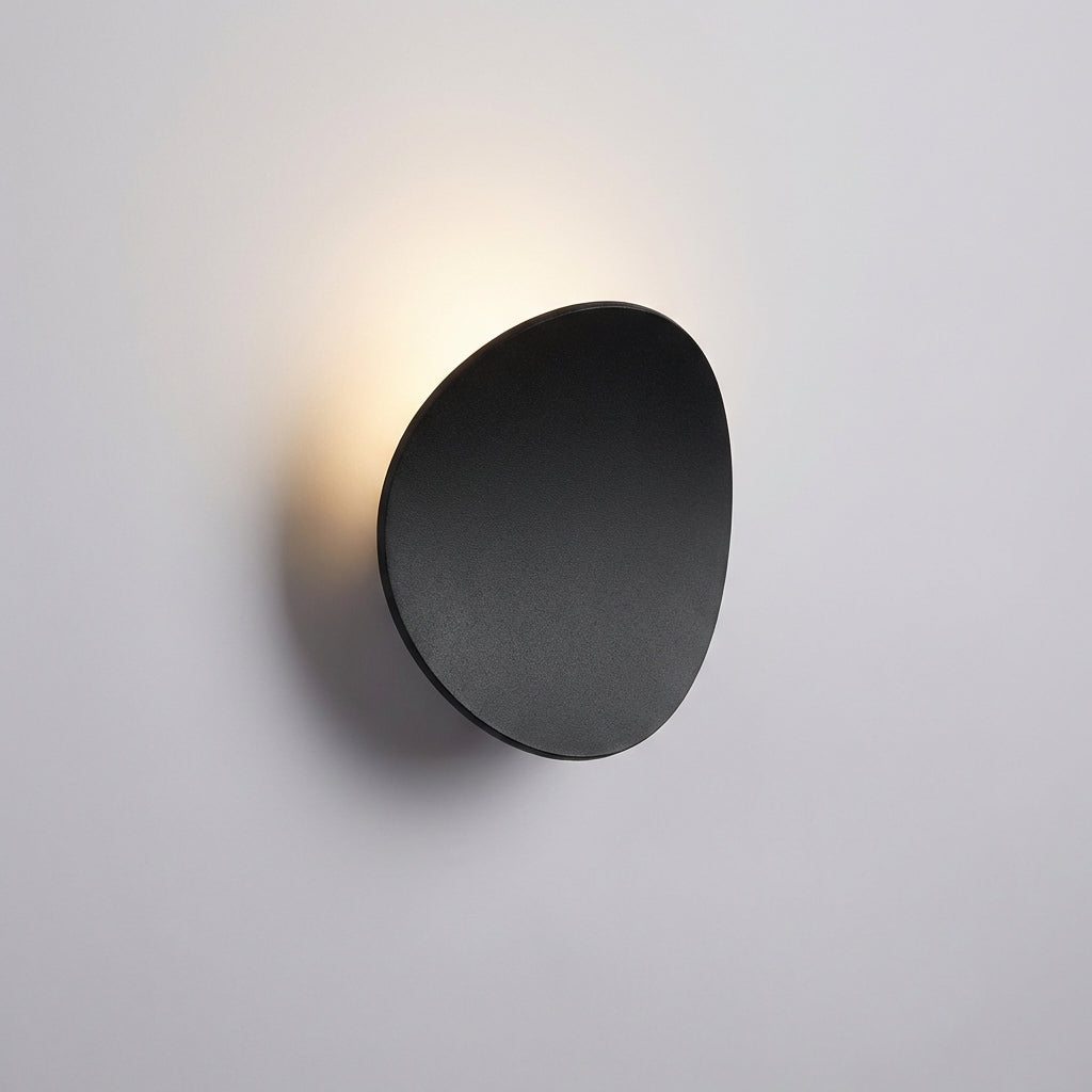 Slim Profile Aluminum Uplight Hardwired Wall Light