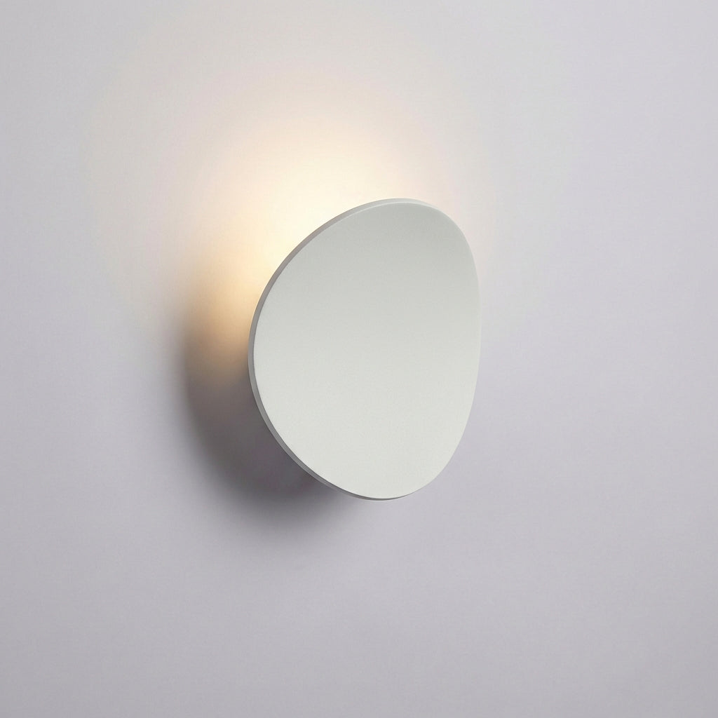 Slim Profile Aluminum Uplight Hardwired Wall Light