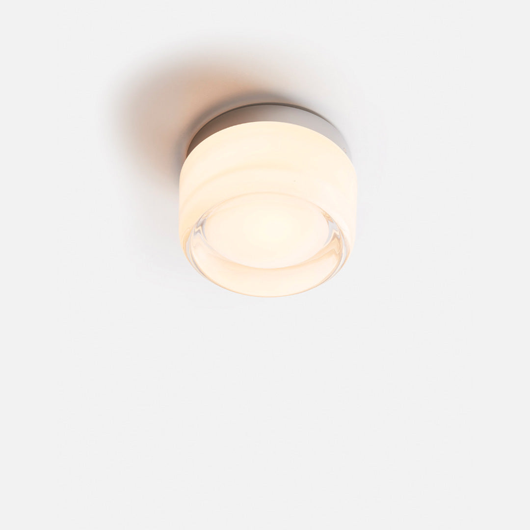 Modern Metal Glass Adjustable Tone Wall Light