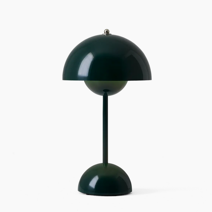 Scandinavian Mushroom Bud Silhouette Rechargeable Touch Control Table Lamp