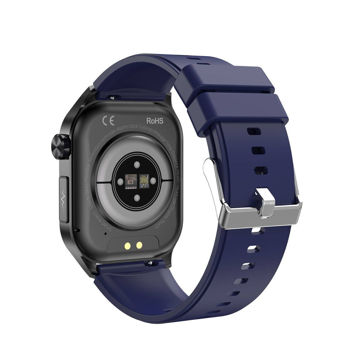 Waterproof Amoled Display Heart Rate Ecg Tracking Smartwatch