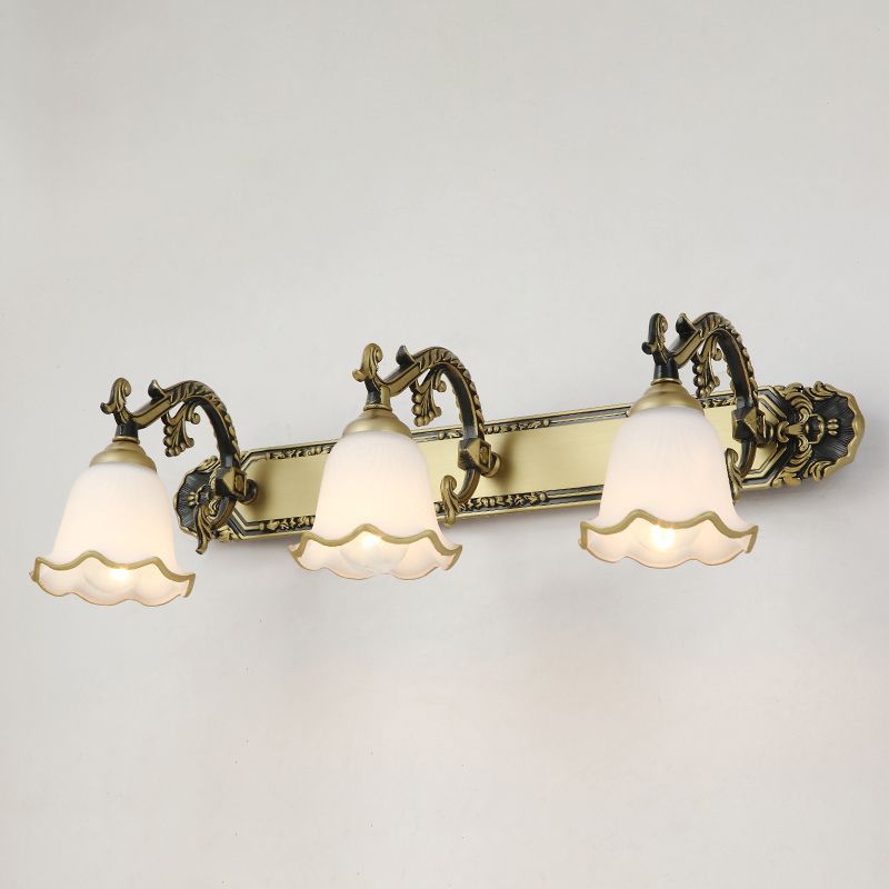 Vintage Industrial Metal And Glass Wall Light