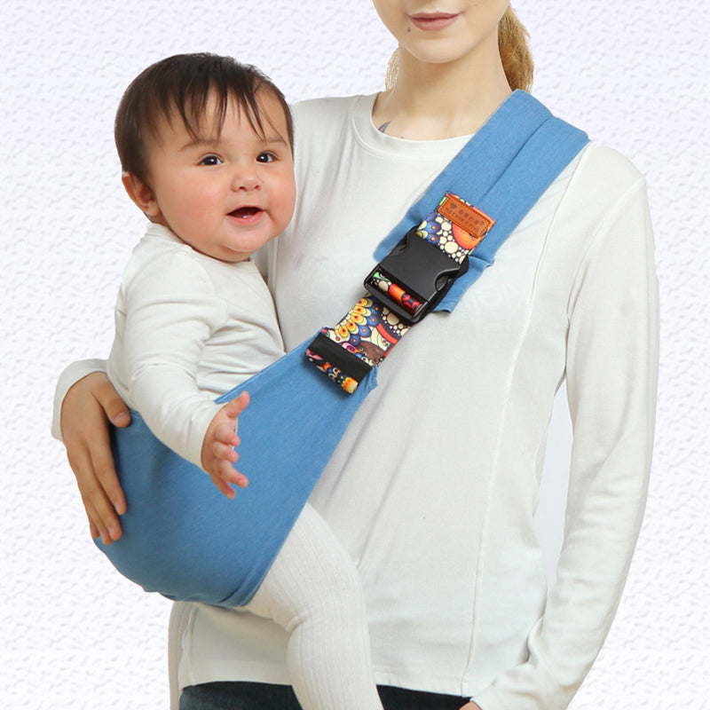 Ergonomic Adjustable Buckle Breathable Fabric Multi Position Baby Carrier