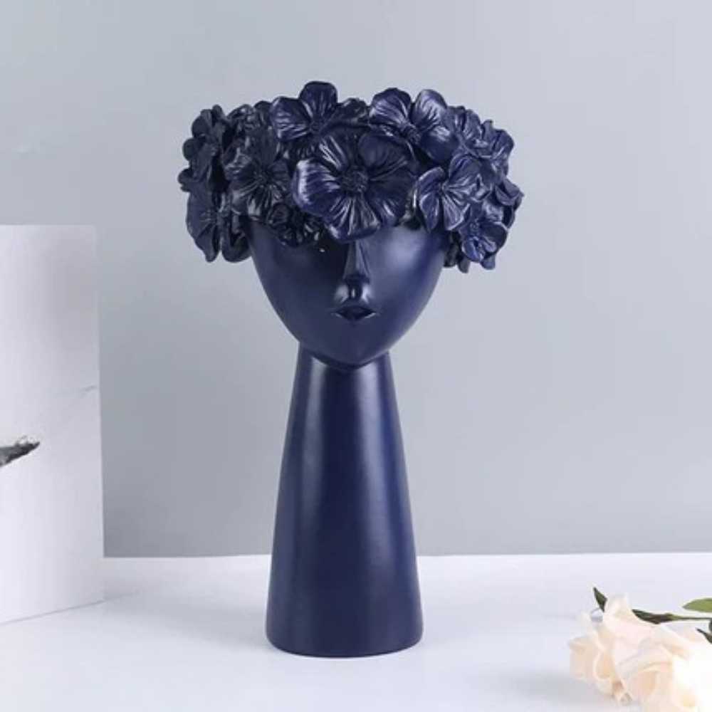 Handmade Artistic Resin Multifunctional Storage Vase Planter