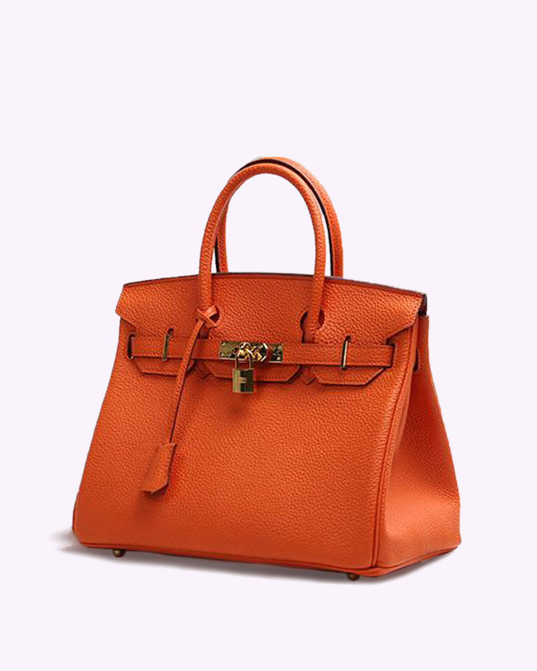 Structured Vegan Leather Multi Pocket Everyday Handbag