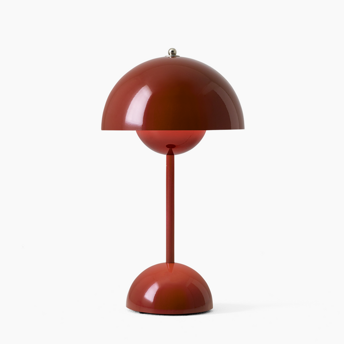 Scandinavian Mushroom Bud Silhouette Rechargeable Touch Control Table Lamp