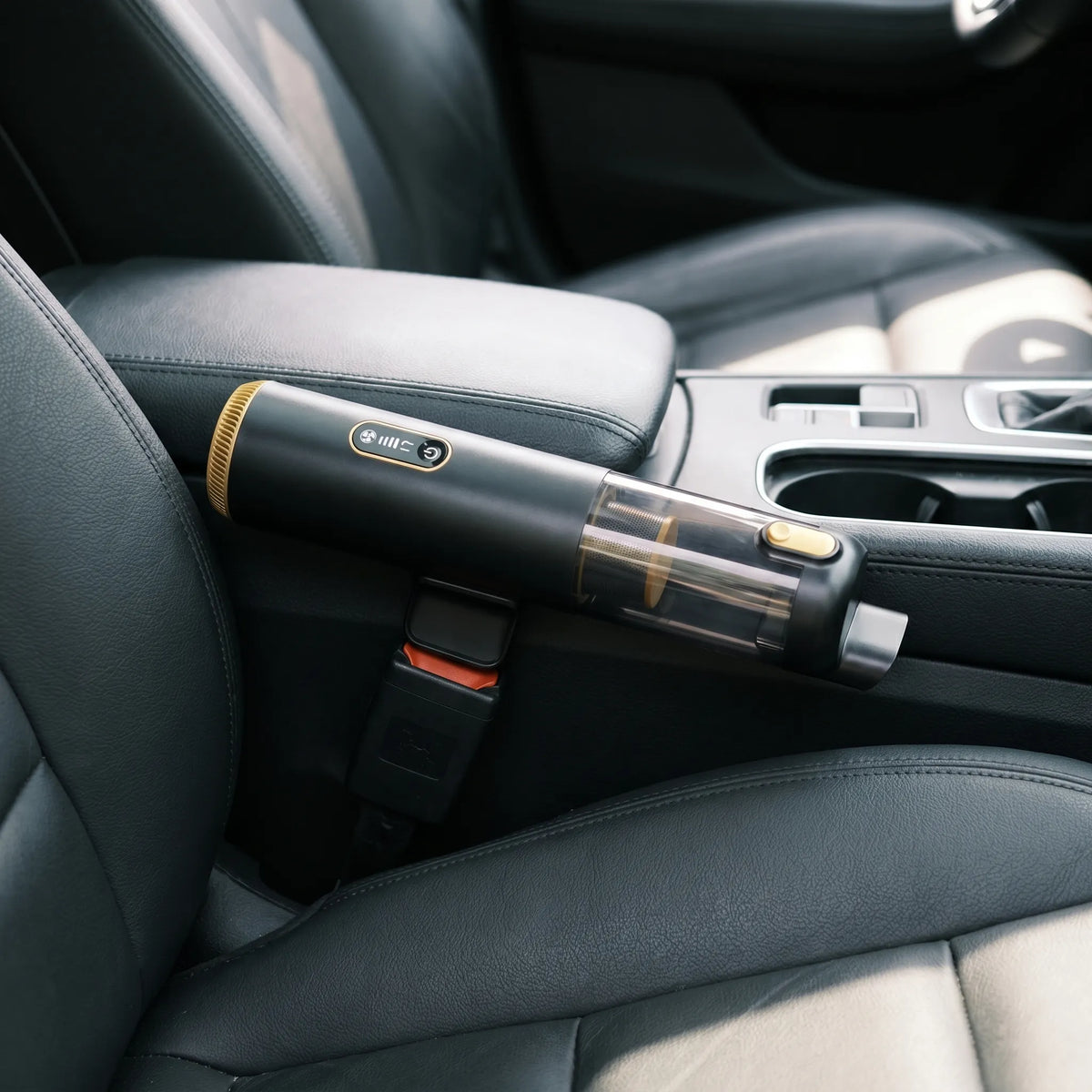 Compact Rechargeable Multi-Attachment Handheld Car Vacuum Cleaner