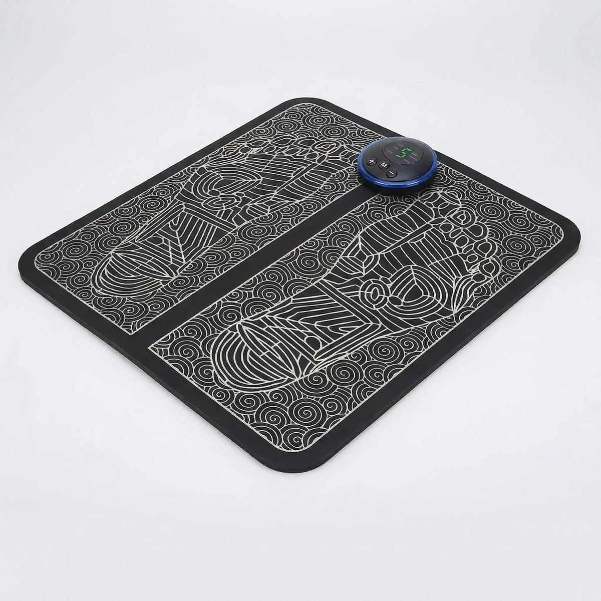Compact Rechargeable Electrical Muscle Stimulation Foot Massage Mat