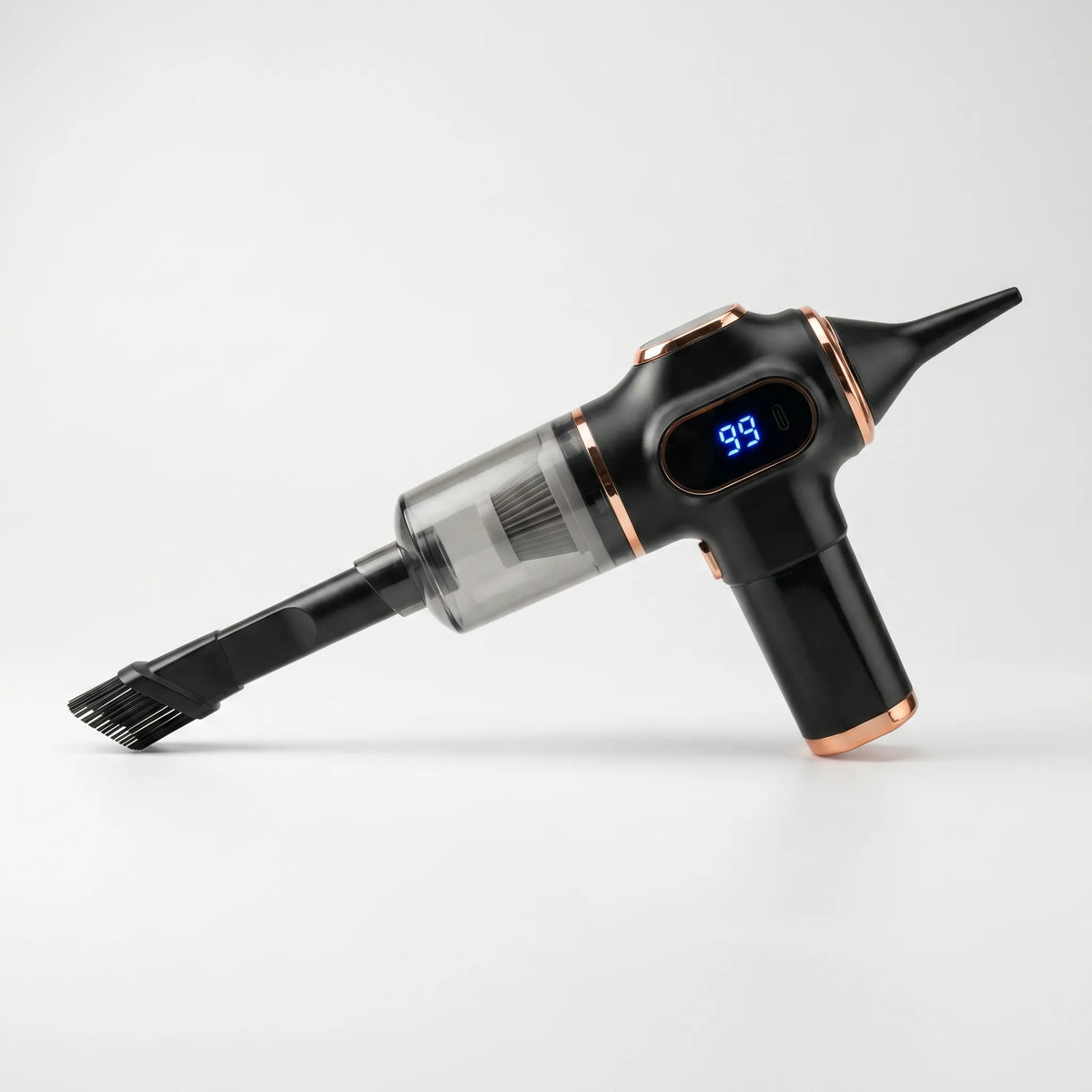 Compact Dual Mode Rechargeable Handheld Cordless Vacuum Cleaner