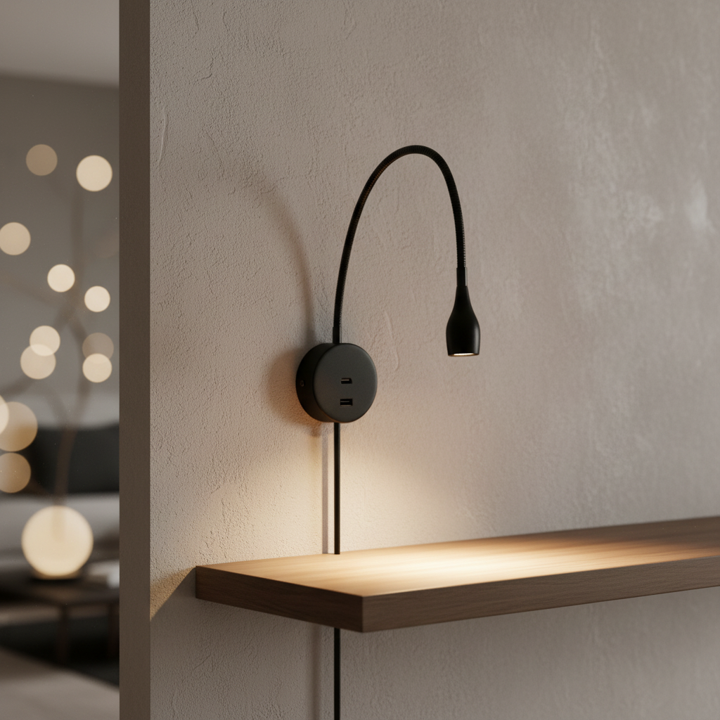 Minimalist Cordless Tap Control Adjustable Color Temperature Wall Light
