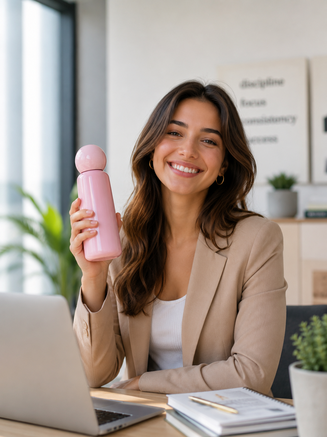 Vibrant Two-Tone Stainless Steel Insulated Water Bottle