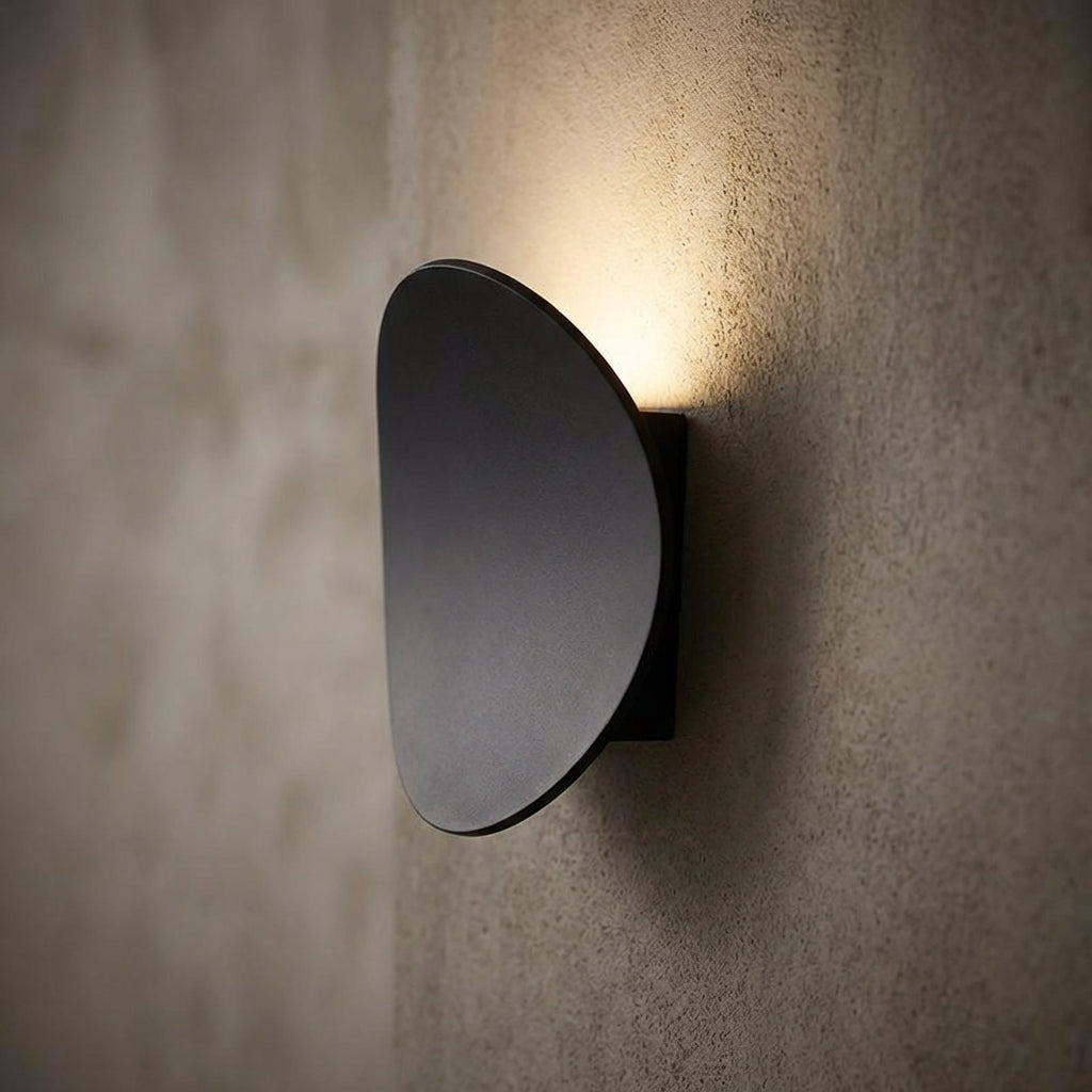 Slim Profile Aluminum Uplight Hardwired Wall Light