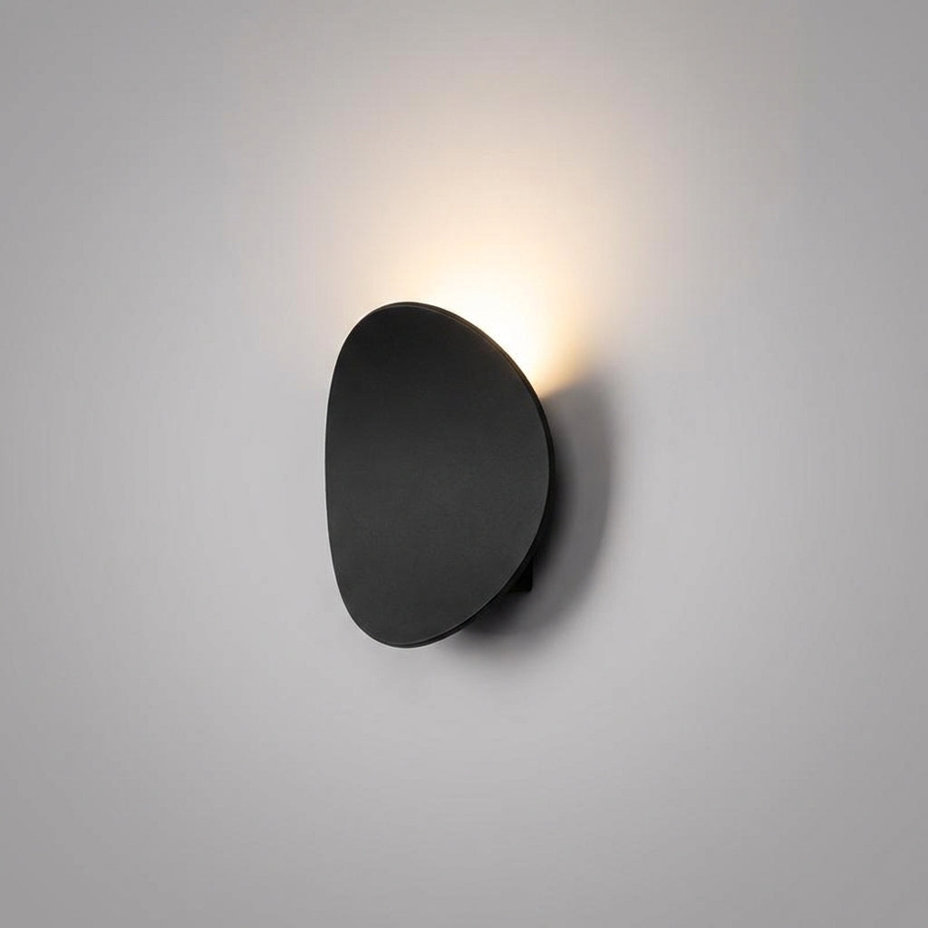 Slim Profile Aluminum Uplight Hardwired Wall Light