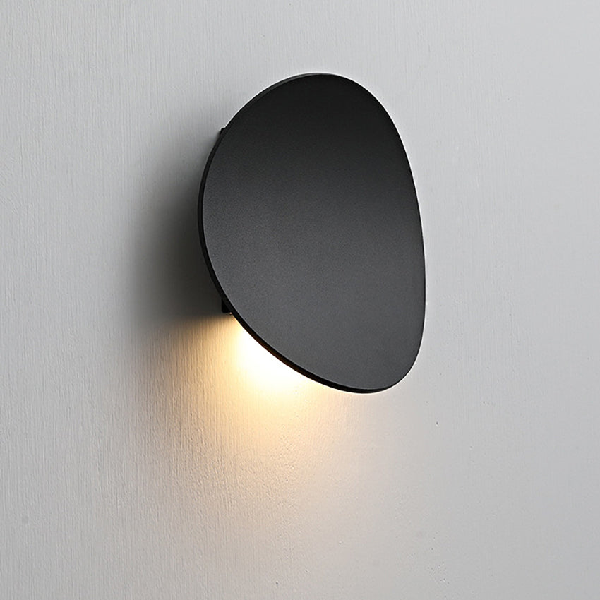 Slim Profile Aluminum Uplight Hardwired Wall Light