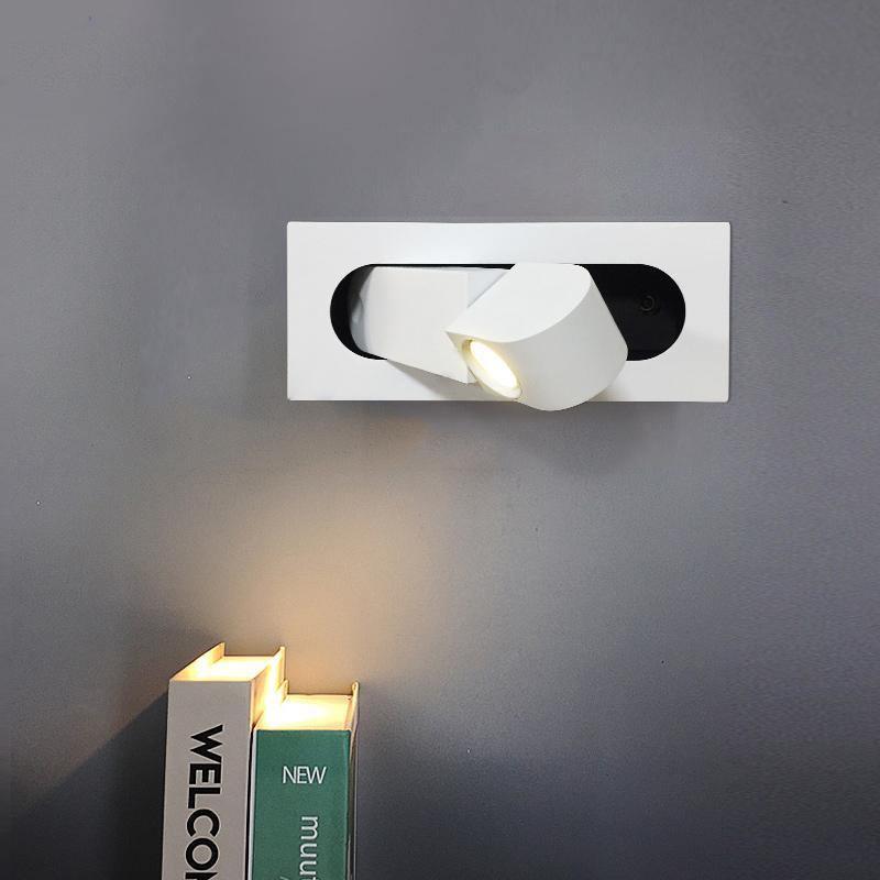 Minimalist Foldable Arm Adjustable Aluminum Reading Wall Light