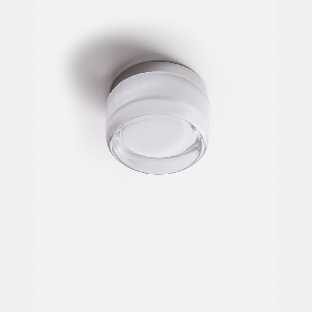 Modern Metal Glass Adjustable Tone Wall Light