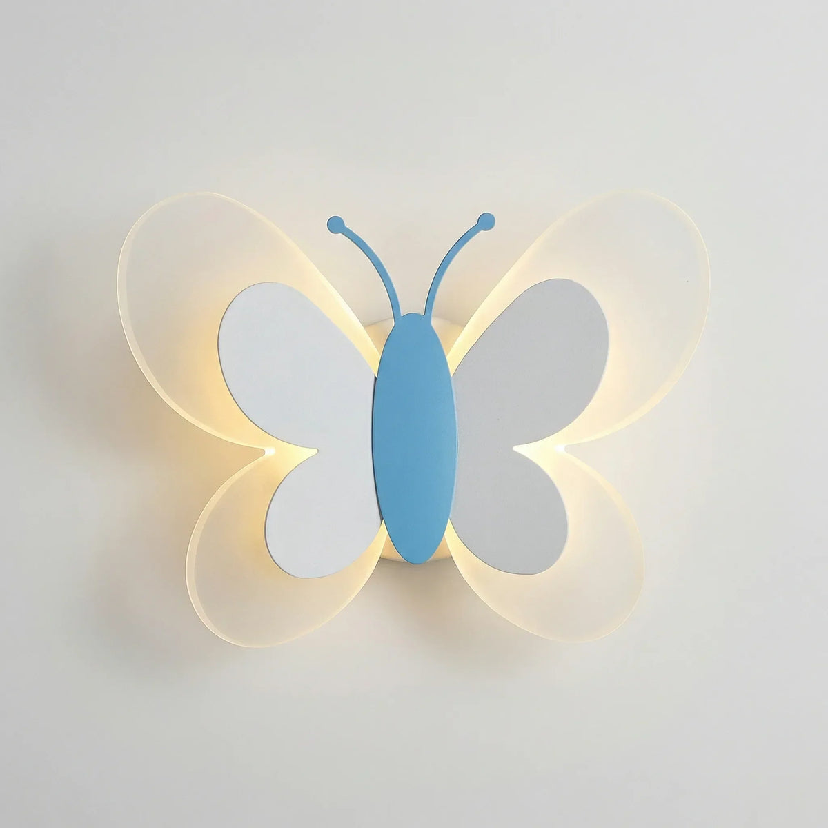 Playful Butterfly Shaped Energy Efficient Warm Glow Wall Light