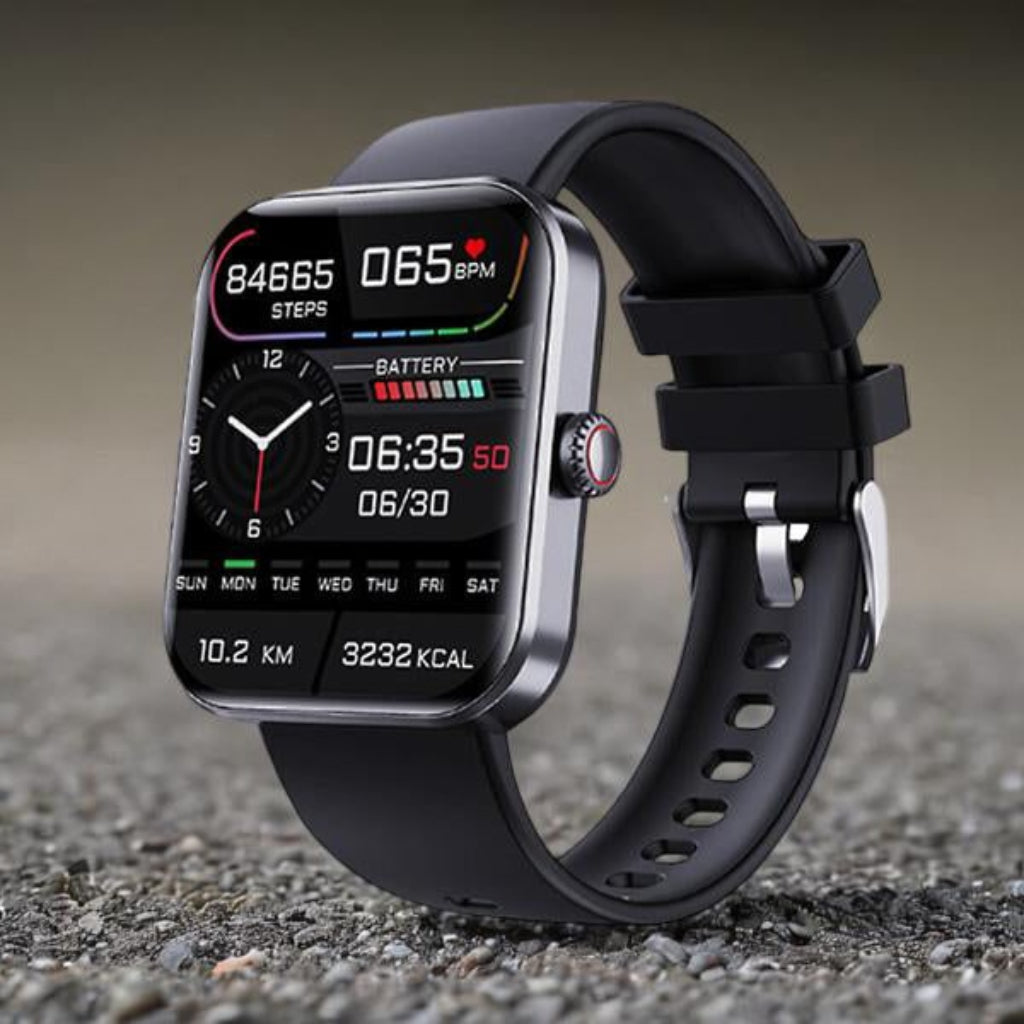 Sleek Health Monitoring Bluetooth Calling Fitness Tracker Smartwatch