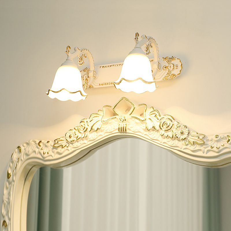 Vintage Industrial Metal And Glass Wall Light