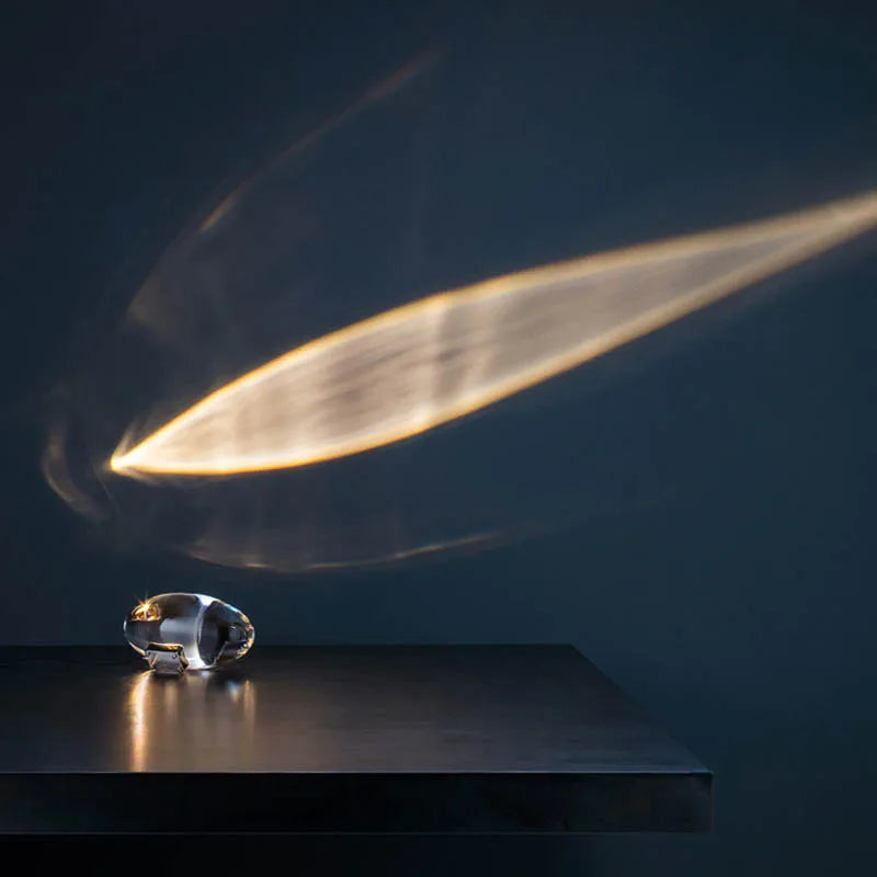 Crystal Globe Night Sky Projector Table Lamp