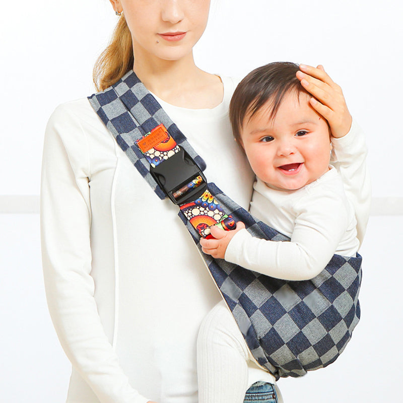 Ergonomic Adjustable Buckle Breathable Fabric Multi Position Baby Carrier