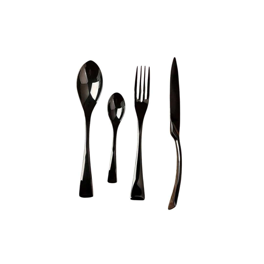 Forged Stainless Steel Galvanized Dishwasher Safe Flatware Cutlery Set