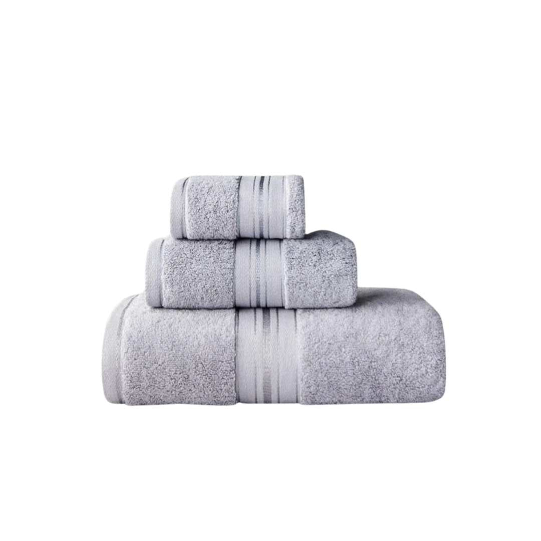 Soft Dense Weave Egyptian Cotton Bath Towel Set
