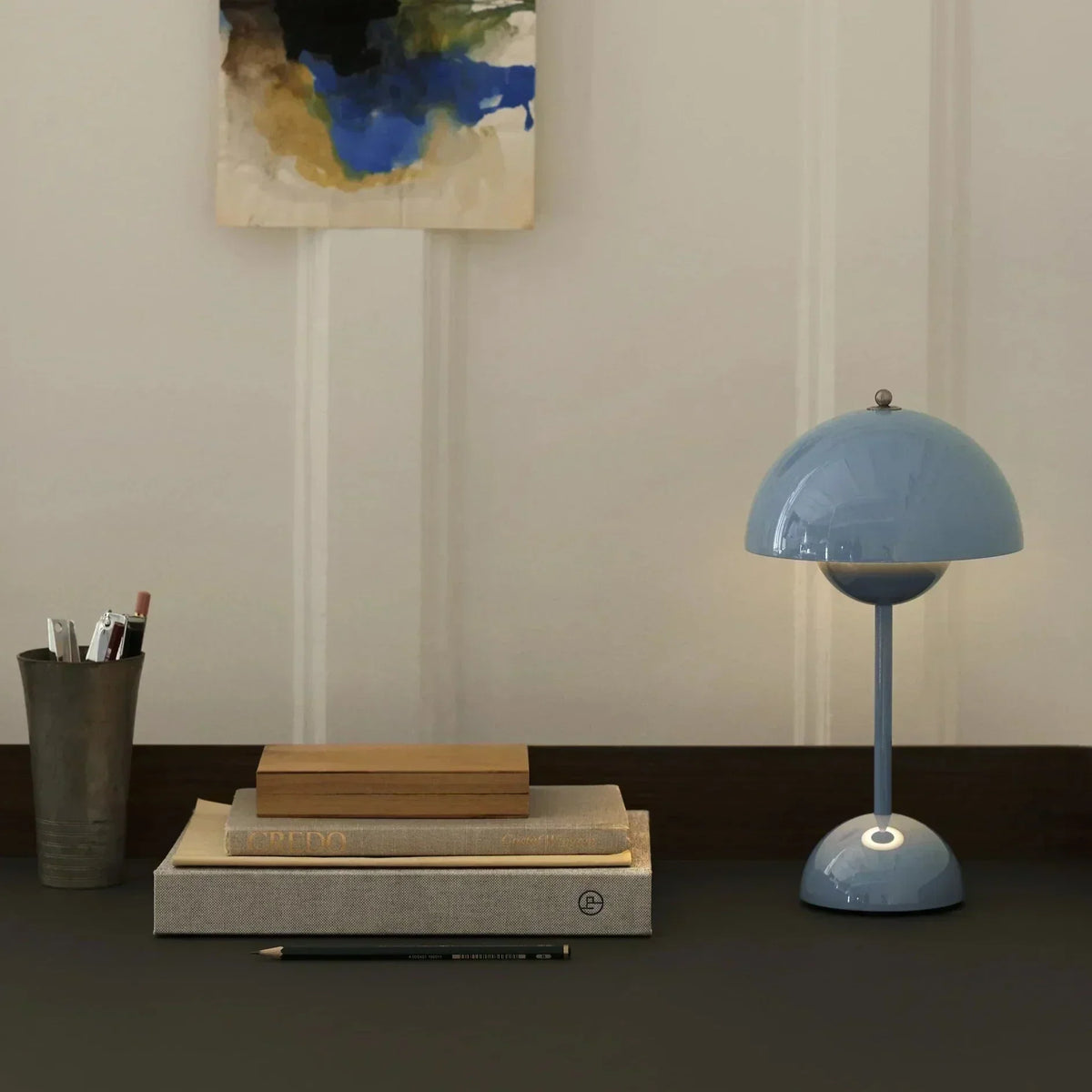 Retro Spherical Cordless Dimmable Rechargeable Table Lamp