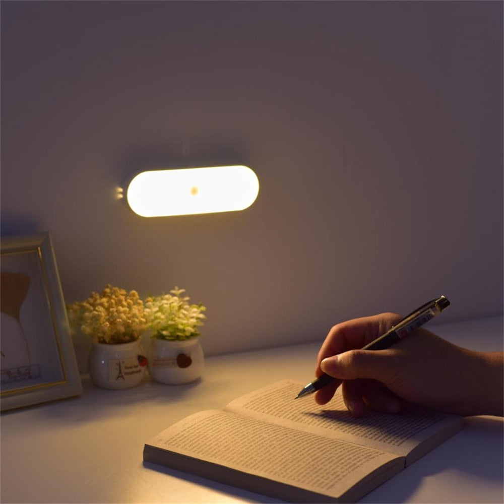 Wireless Magnetic Motion Sensor Rechargeable Wall Light